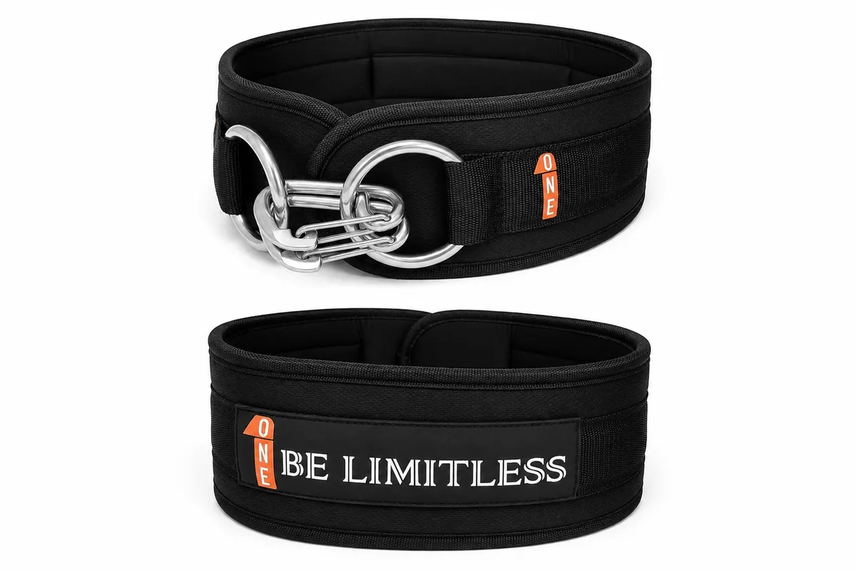 ONE dip belt shown from two sides